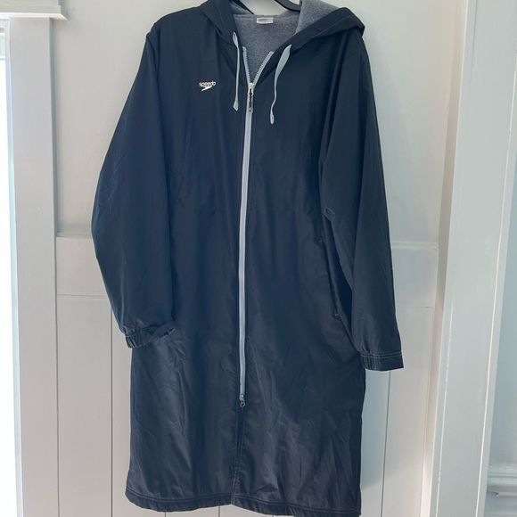 Speedo Swim Speedo Unisex Black Team Swim Parka Adult Medium Poshmark